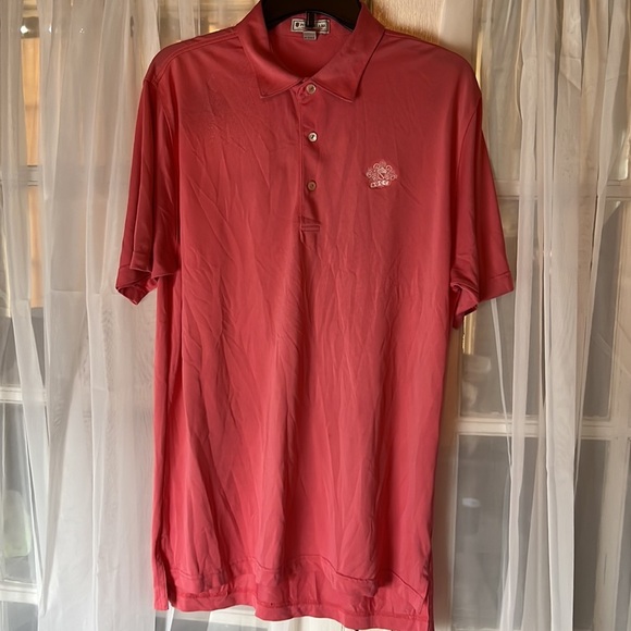 peter millar summer comfort polo shirt Men’s Large ROCC Club made in Korea - Picture 4 of 8